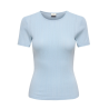 JDY Salsa Mia S/S Top - Cashmere Blue