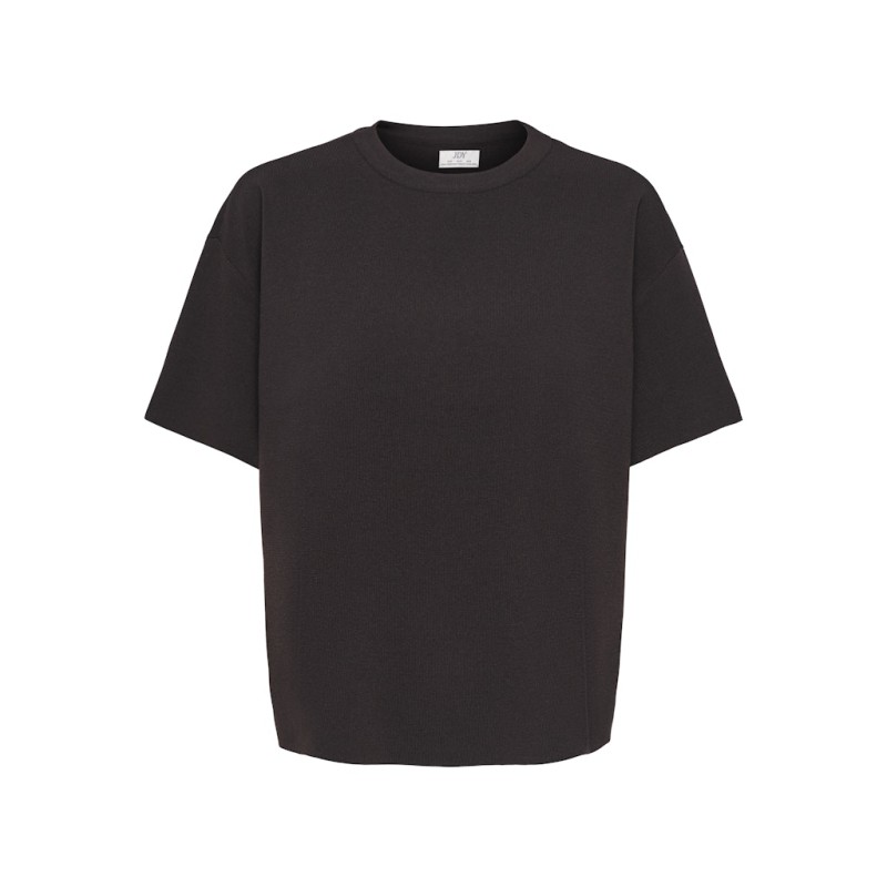 JDY Astra S/S Strik Pullover - Chocolate Torte