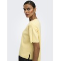 JDY Astra S/S Strik Pullover - Double Cream