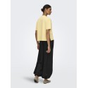 JDY Astra S/S Strik Pullover - Double Cream