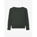 NAME IT KIDS pige - Vioni langærmet cardigan - Darkest Spruce