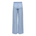 JDY Mira MW Brede Snøre Jeans - Light Blue Denim