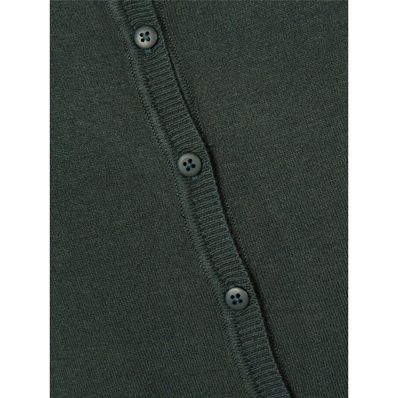 NAME IT KIDS pige - Vioni langærmet cardigan - Darkest Spruce