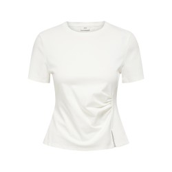 JDY Tessa S/S Top - Cloud Dancer