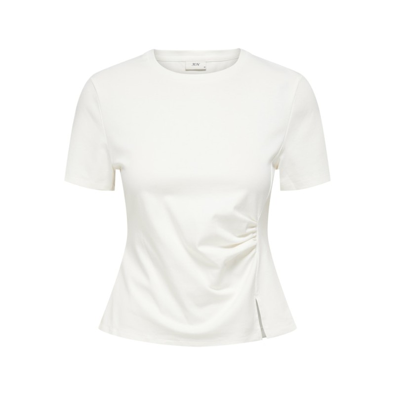 JDY Tessa S/S Top - Cloud Dancer