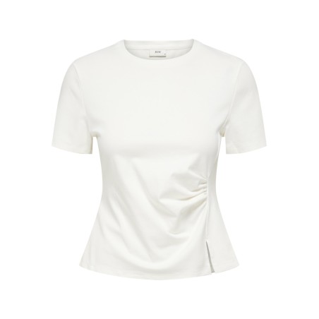 JDY Tessa S/S Top - Cloud Dancer