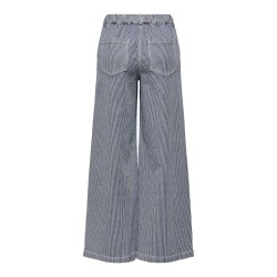 JDY Nikita MW Bredre Snøre Bukser - Black Iris