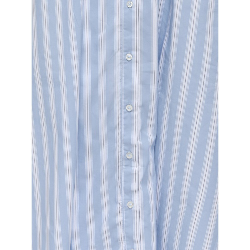 JDY Mio S/S Maxi Skjorte Kjole - Forever Blue