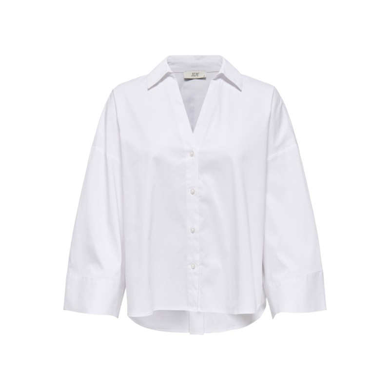 JDY Mio 7/8 Skjorte - Hvid