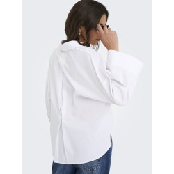 JDY Mio 7/8 Skjorte - Hvid