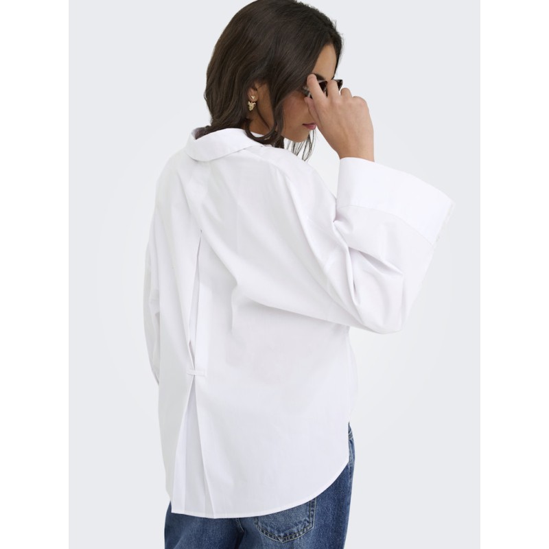 JDY Mio 7/8 Skjorte - Hvid