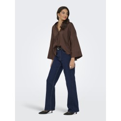 JDY Mio 7/8 Skjorte - Chicory Coffee