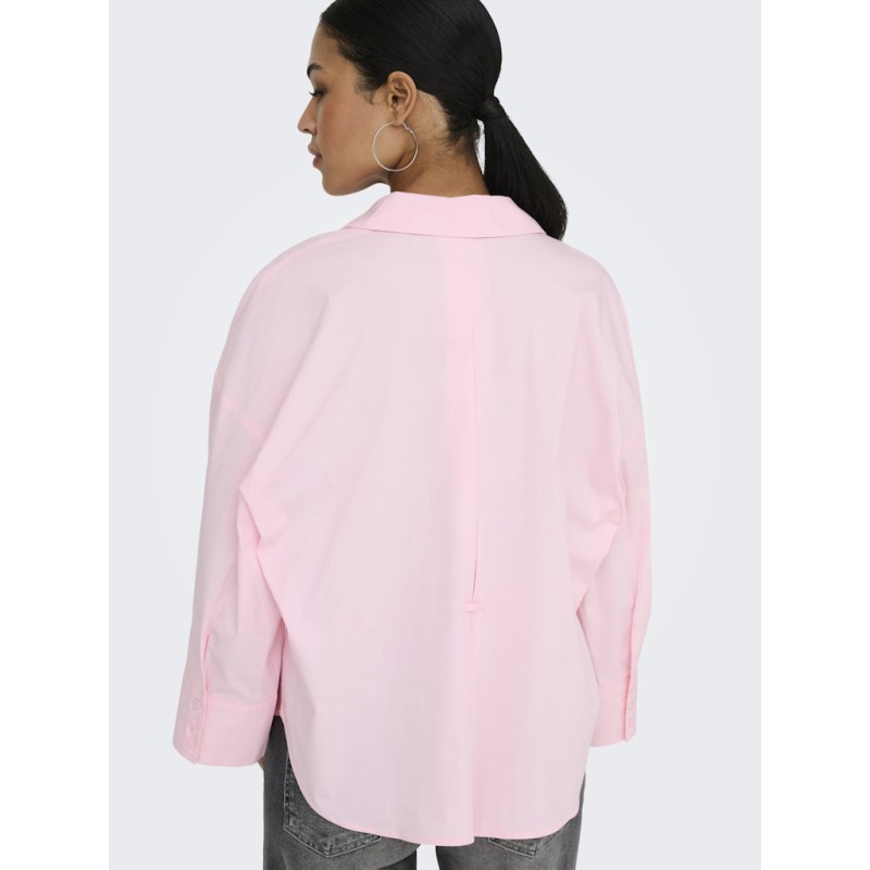 JDY Mio 7/8 Skjorte - Chalk Pink