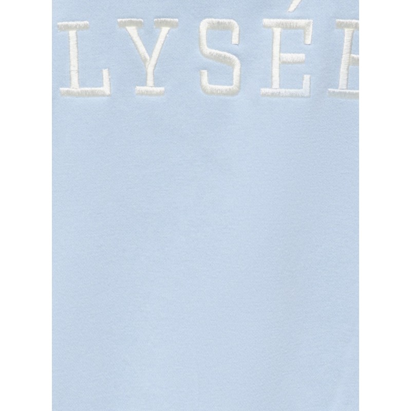 JDY Mesa L/S Broderi Sweatshirt - Cashmere Blue