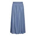 JDY Jasper MW Maxi Denim Nederdel - Medium Blue Denim