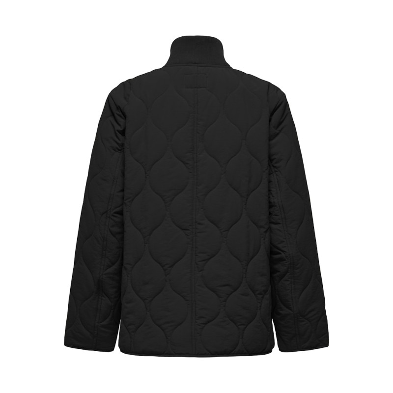 JDY Raya Quiltet Oversize Jakke - Sort