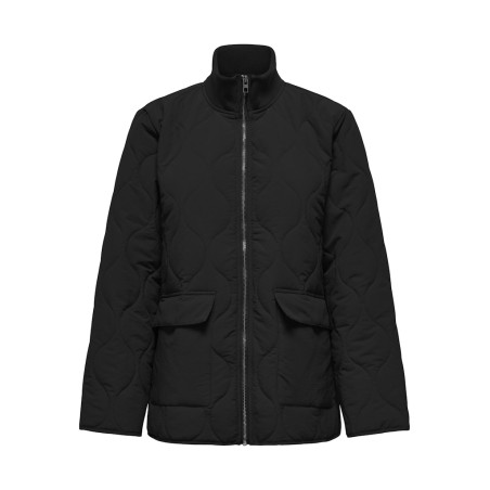 JDY Raya Quiltet Oversize Jakke - Sort