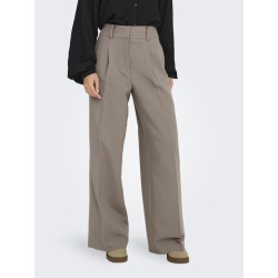 JDY Cille HW Brede Bukser - Driftwood
