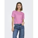 JDY Rex Basic T-Shirt - Wild Orchid