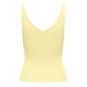 JDY Nanna S/L Strik Top - Pastel Yellow