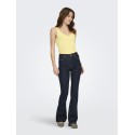 JDY Nanna S/L Strik Top - Pastel Yellow