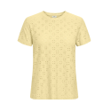 JDY Cathinka S/S T-Shirt - Pastel Yellow