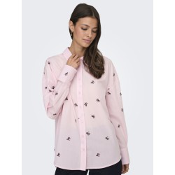 JDY Nelly L/S Loose Skjorte - Ballerina