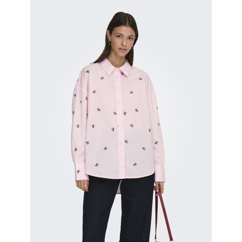 JDY Nelly L/S Loose Skjorte - Ballerina