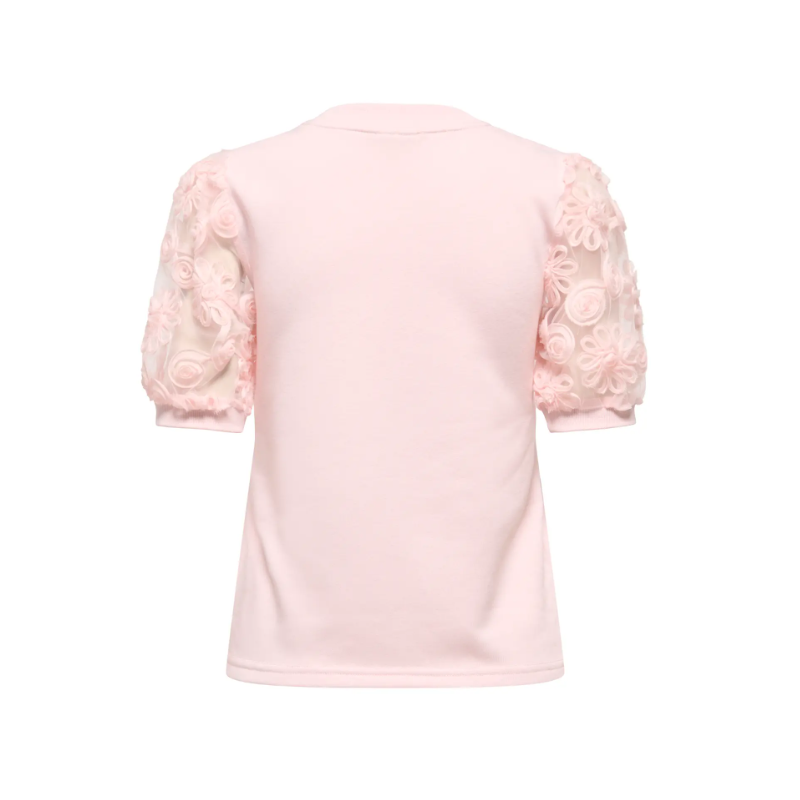 JDY Fairview Sweat Top - Chalk Pink