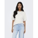JDY Fairview Sweat Top - Cloud Dancer