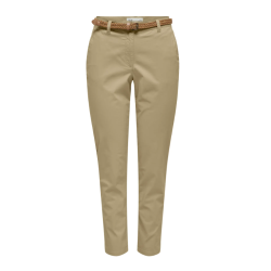 JDY Chicago MW Bælte Chino Bukser - Travertine