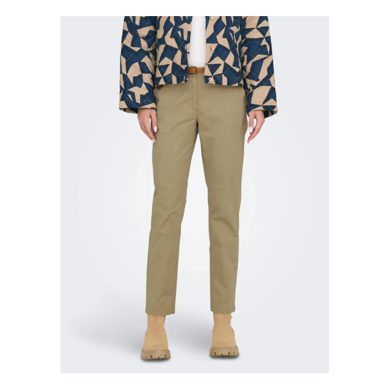 JDY Chicago MW Bælte Chino Bukser - Travertine