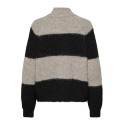 JDY Zoey Raglan Strik - Chateau Gray/Black