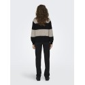JDY Zoey Raglan Strik - Chateau Gray/Black