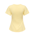 ONLY Marie Ruching T-shirt - Sunlight