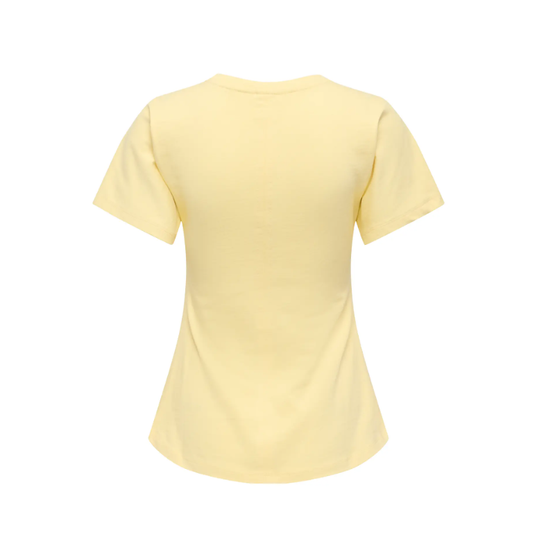 ONLY Marie Ruching T-shirt - Sunlight