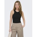 ONLY Val 2-Way Tank Top - Sort