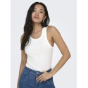 ONLY Val 2-Way Tank Top - Cloud Dancer