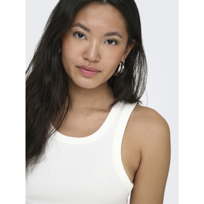 ONLY Val 2-Way Tank Top - Cloud Dancer