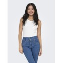 ONLY Val 2-Way Tank Top - Cloud Dancer
