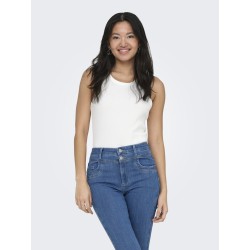 ONLY Val 2-Way Tank Top - Cloud Dancer