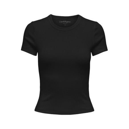 ONLY Val S/S Rund Hals T-shirt - Sort