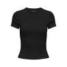 ONLY Val S/S Rund Hals T-shirt - Sort