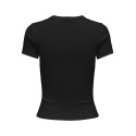 ONLY Val S/S Rund Hals T-shirt - Sort