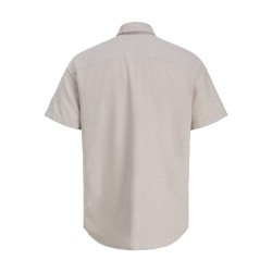 JACK & JONES Junior Breeze Hør S/S Skjorte - String