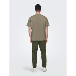 ONLY & SONS Fred Relaxed T-shirt - Desert Taupe