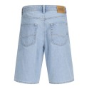 JACK & JONES Junior Alex Baggy Denim Shorts - Blue Denim