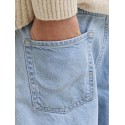 JACK & JONES Junior Alex Baggy Denim Shorts - Blue Denim