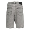 JACK & JONES Junior Alex Baggy Shorts - Grey Denim