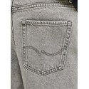 JACK & JONES Junior Alex Baggy Shorts - Grey Denim